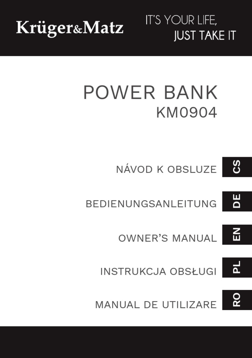 Krüger & Matz KM0904 User manual Krüger & Matz KM0904 User manual