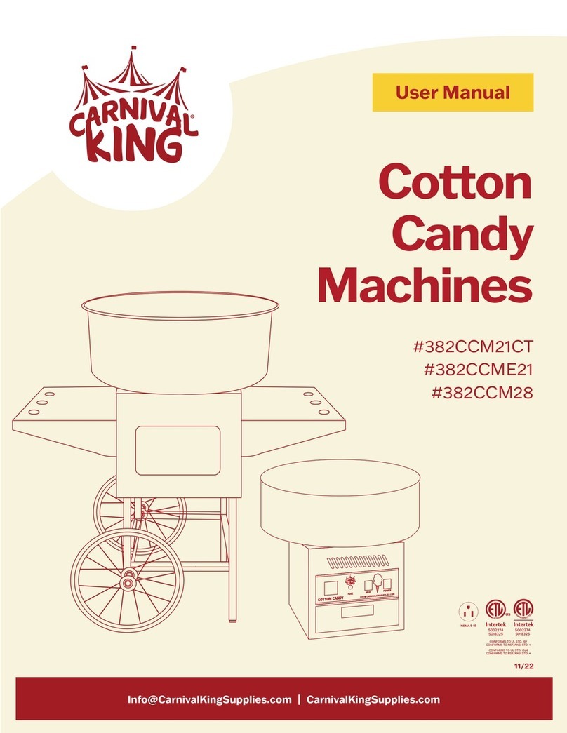 Carnival King 382CCM21CT user manual