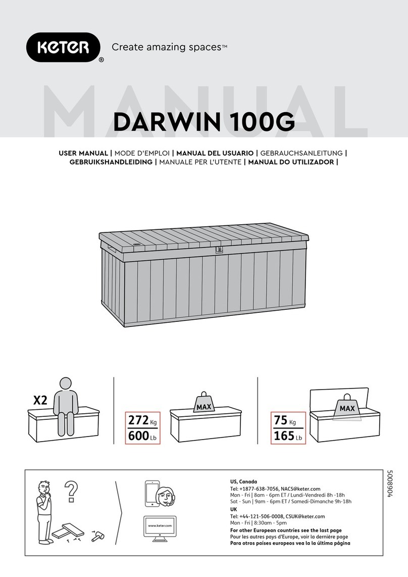 Keter DARWIN 100G User manual