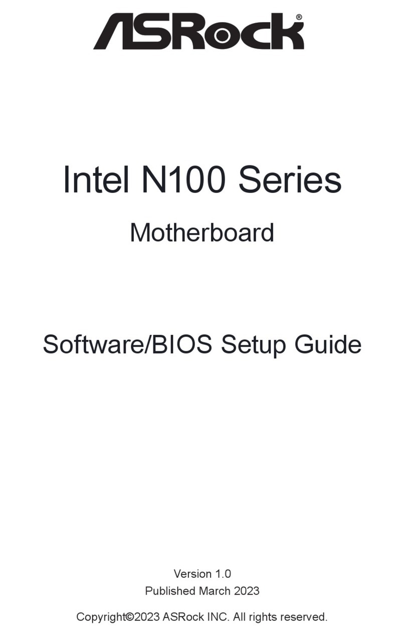 ASROCK Intel N100 Series User manual