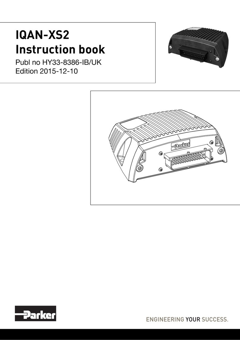 Parker IQAN-XS2 Instruction book