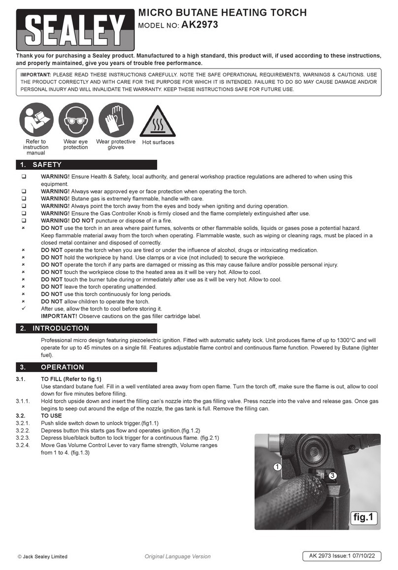 Sealey AK2973 User manual