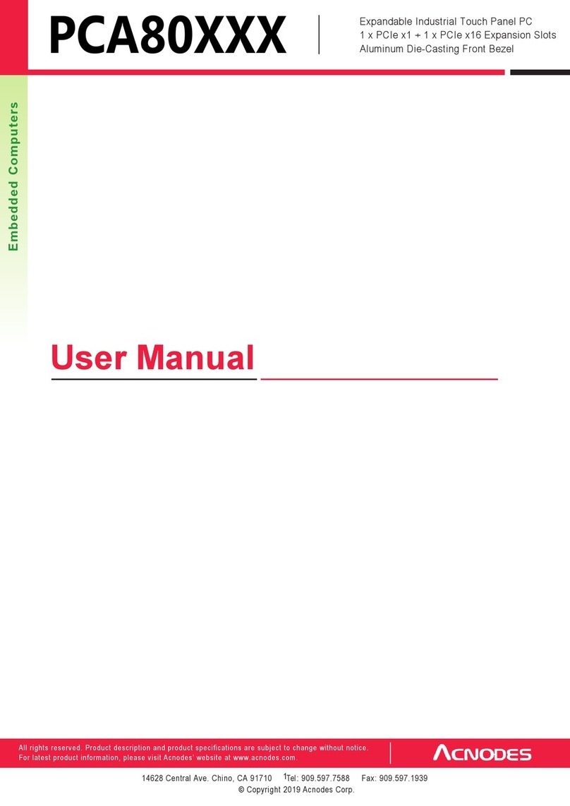 Acnodes PCA80 Series user manual