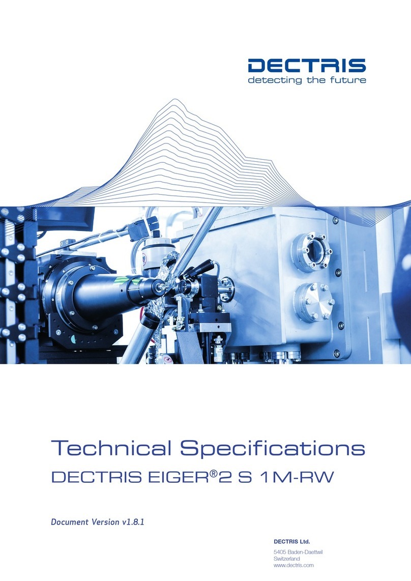 Dectris EIGER2 S 1M-RW Technical specifications