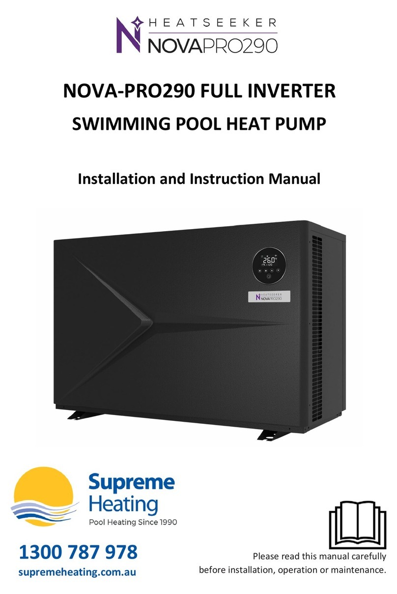 Supreme Heating NOVA-PRO290 Installation and instruction manual Supreme Heating NOVA-PRO290 Installation and instruction manual