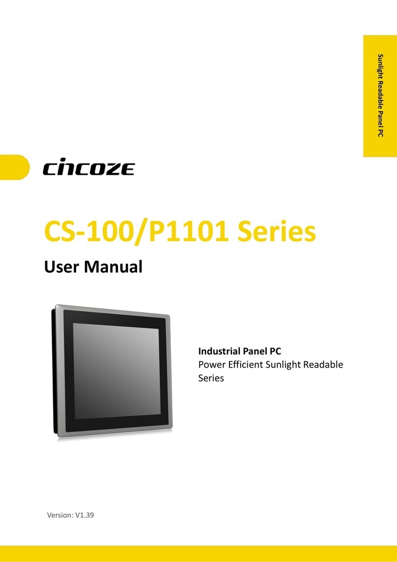 Cincoze CS-100/P1101 Series user manual