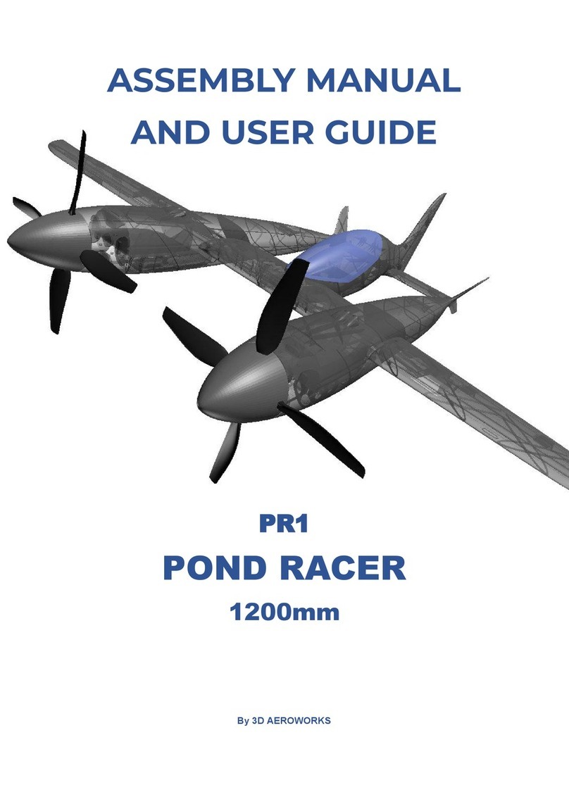 3D AEROWORKS PR1 Assembly manual and user guide