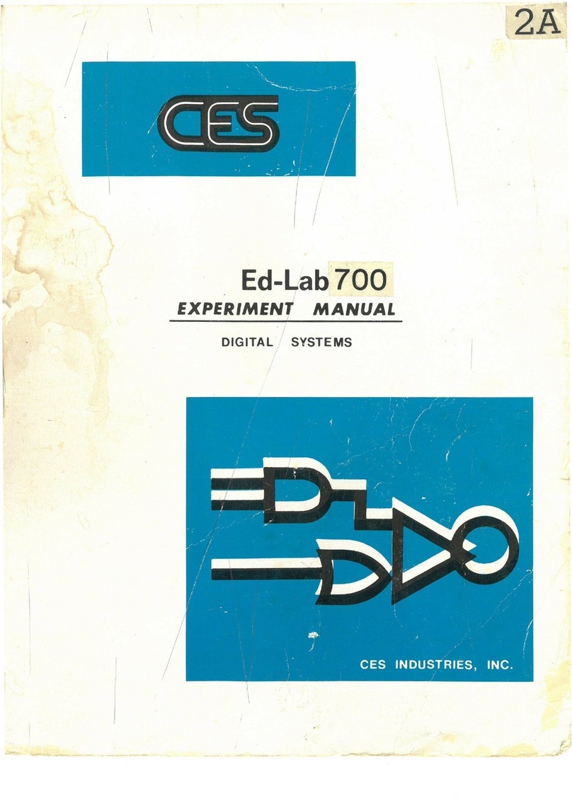 CES Ed-Lab 7000 Experiment manual
