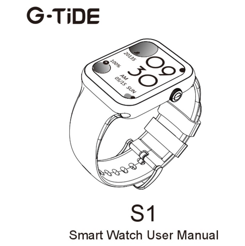 G-Tide S1 user manual