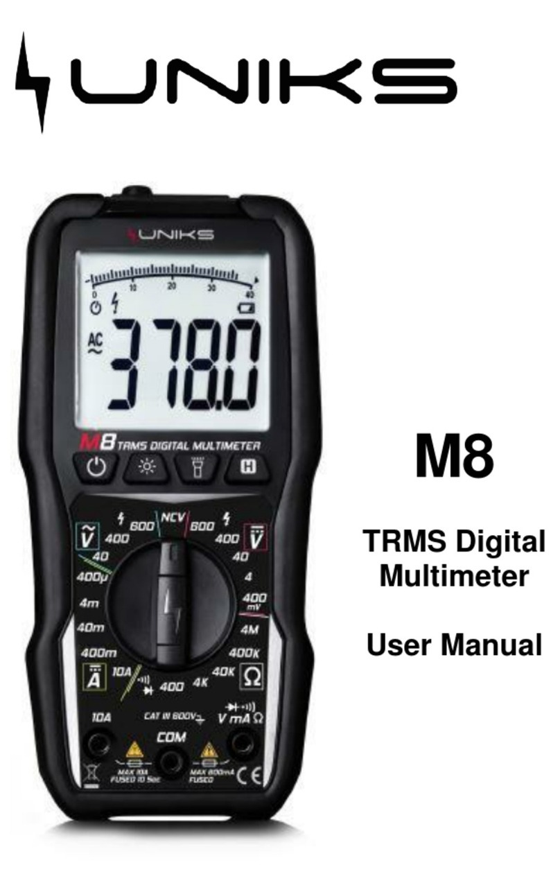 Uniks M8 User manual