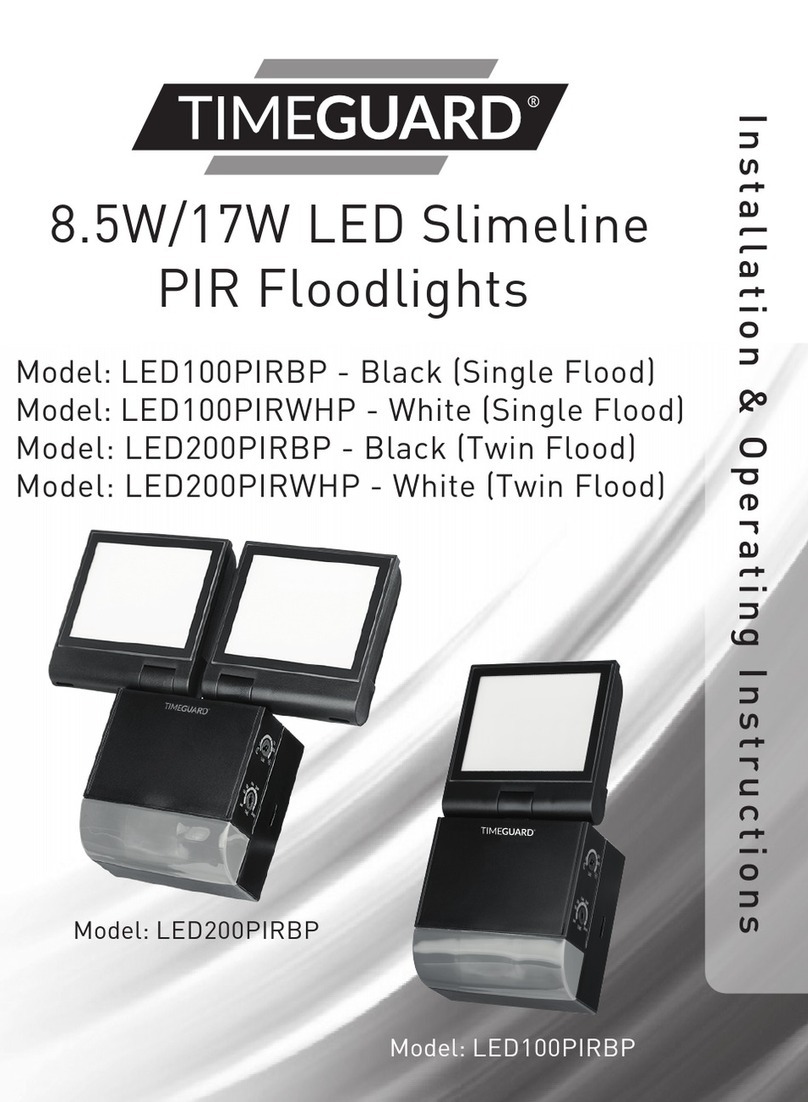 Timeguard LED100PIRBP Manual