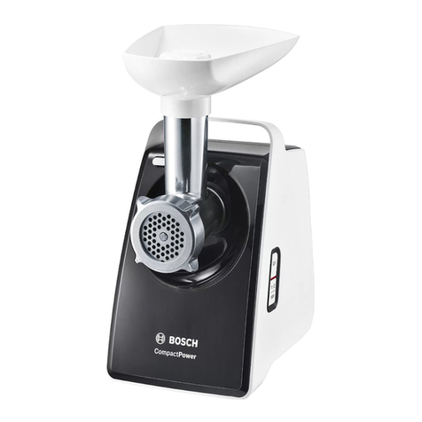 Bosch MFW35 SERIES instruction manual