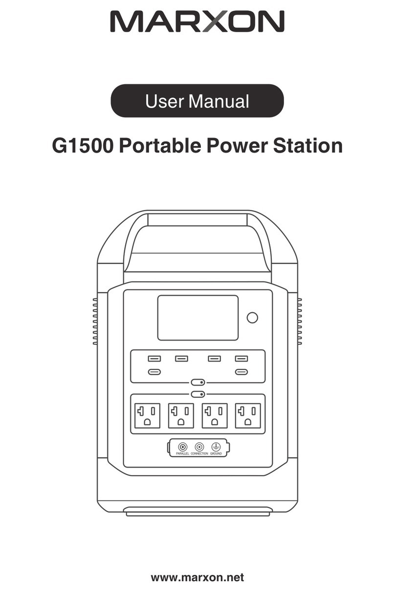 MARXON G1500 user manual