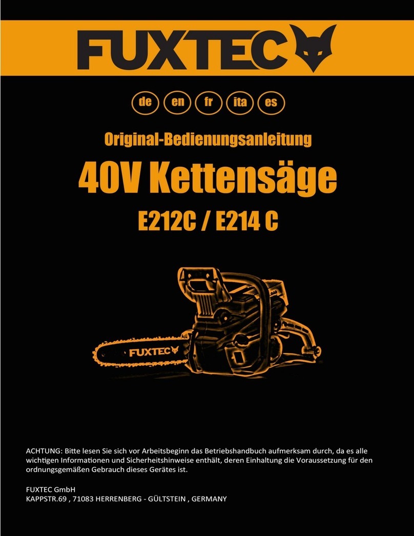 FUXTEC E212C Original user manual