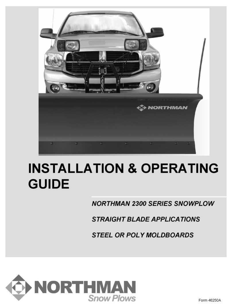 NORTHMAN 2300 Series Installation & operating guide