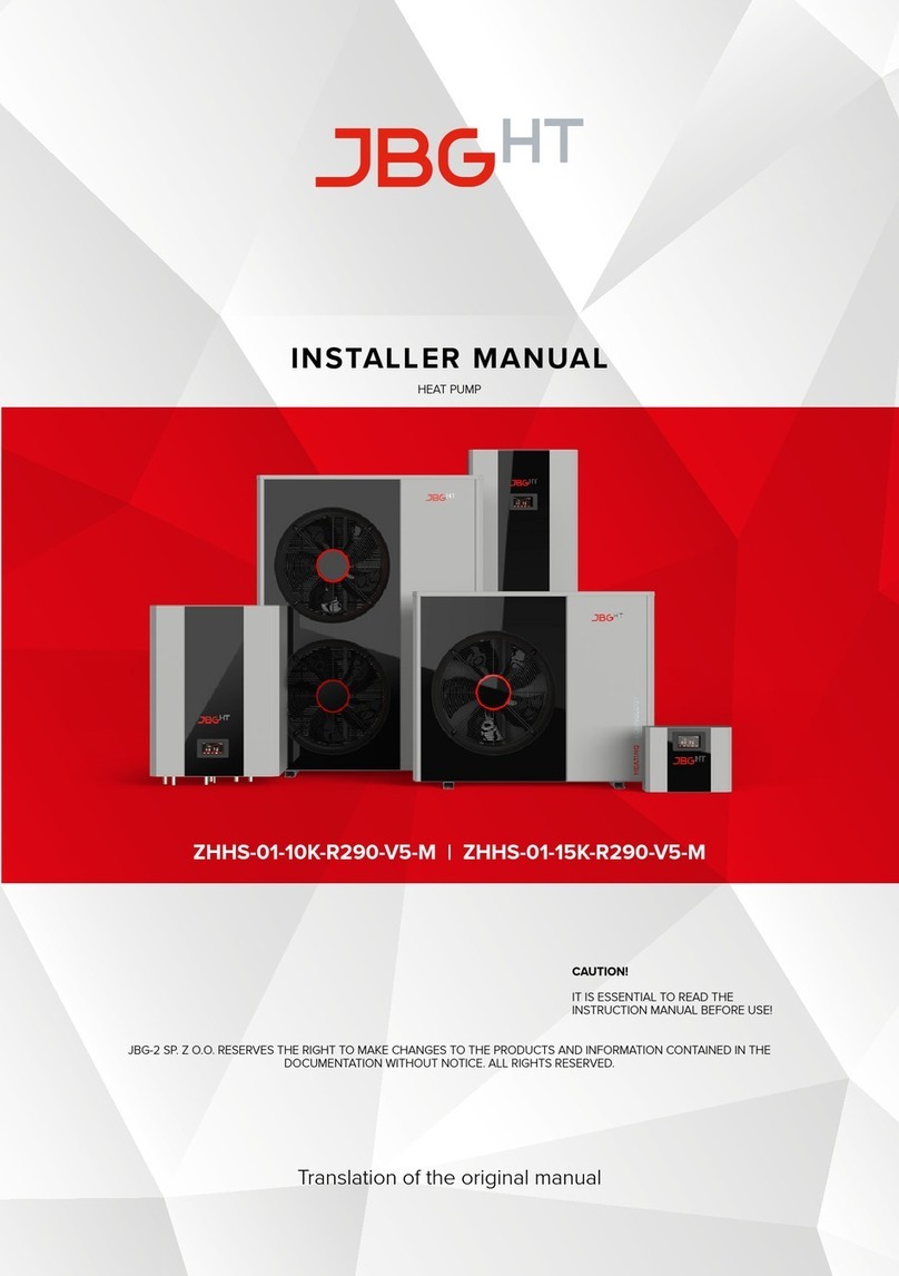 JBG HT ZHHS-01-10K-R290-V5-M Installer manual