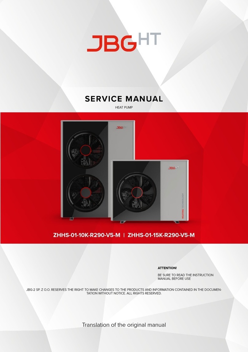 JBG HT ZHHS-01-10K-R290-V5-M Service manual