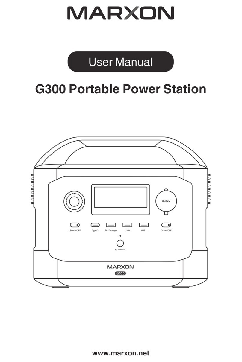 MARXON G300 user manual