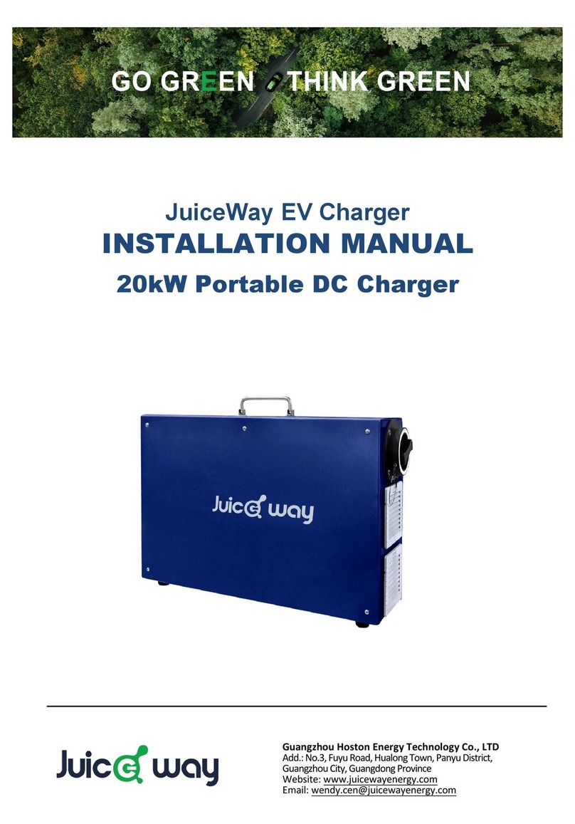 Juice Way CEVDC40KW installation manual