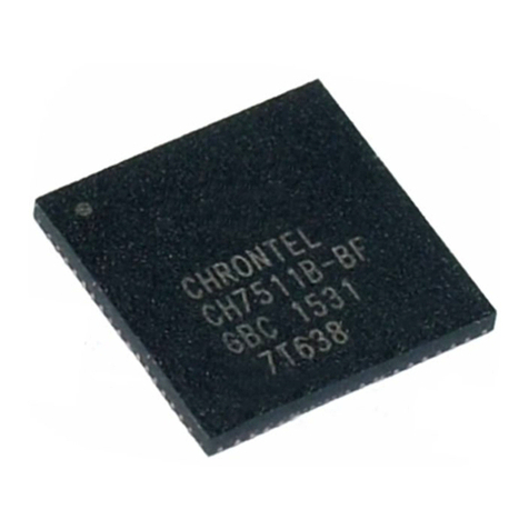 Chrontel CH7511B Design guide