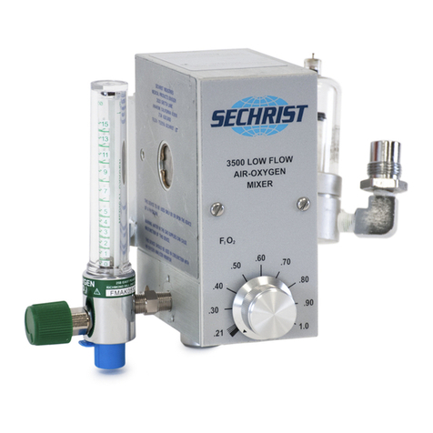 SECHRIST 3500 CP-G user manual
