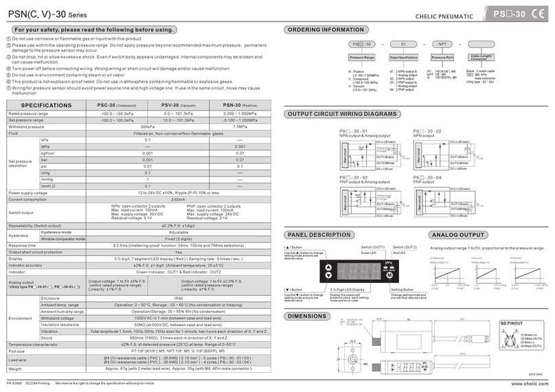 CHELIC PSC-30 manual