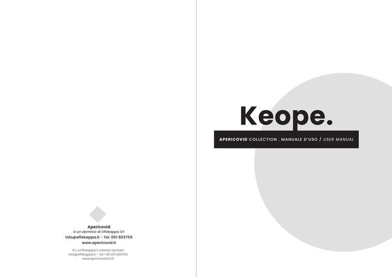 Apericovid Keope user manual Apericovid Keope user manual