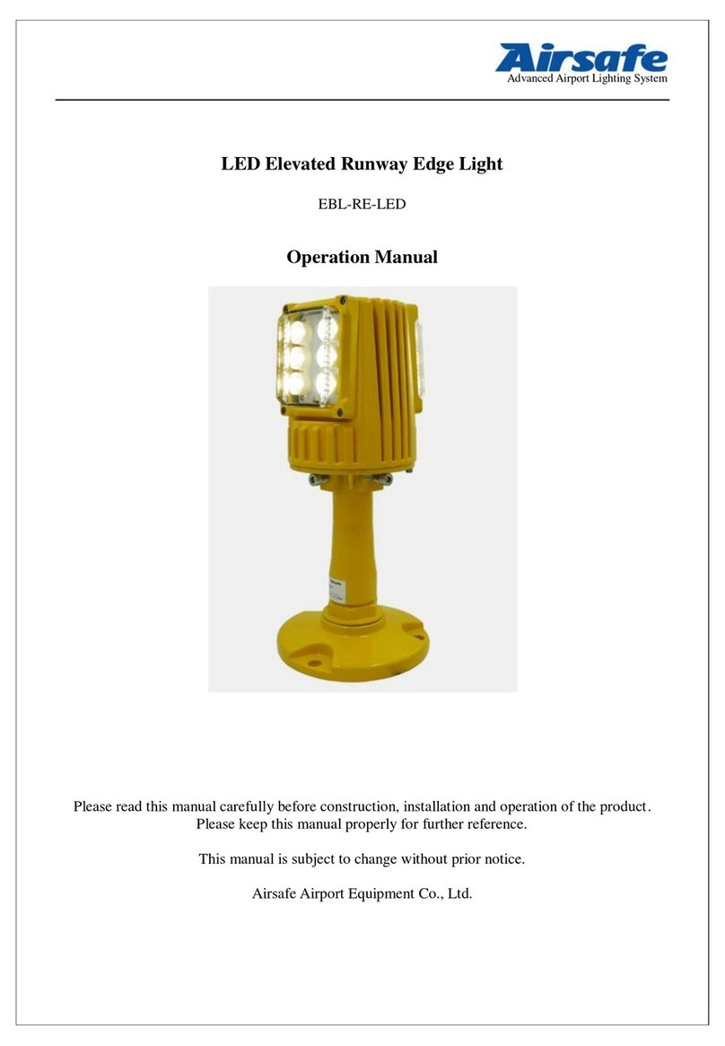 Airsafe EBL-RE-LED User manual