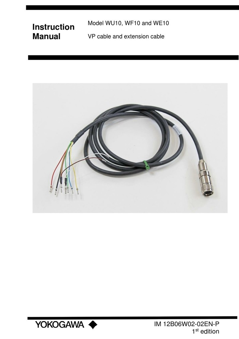 YOKOGAWA WU10 User manual