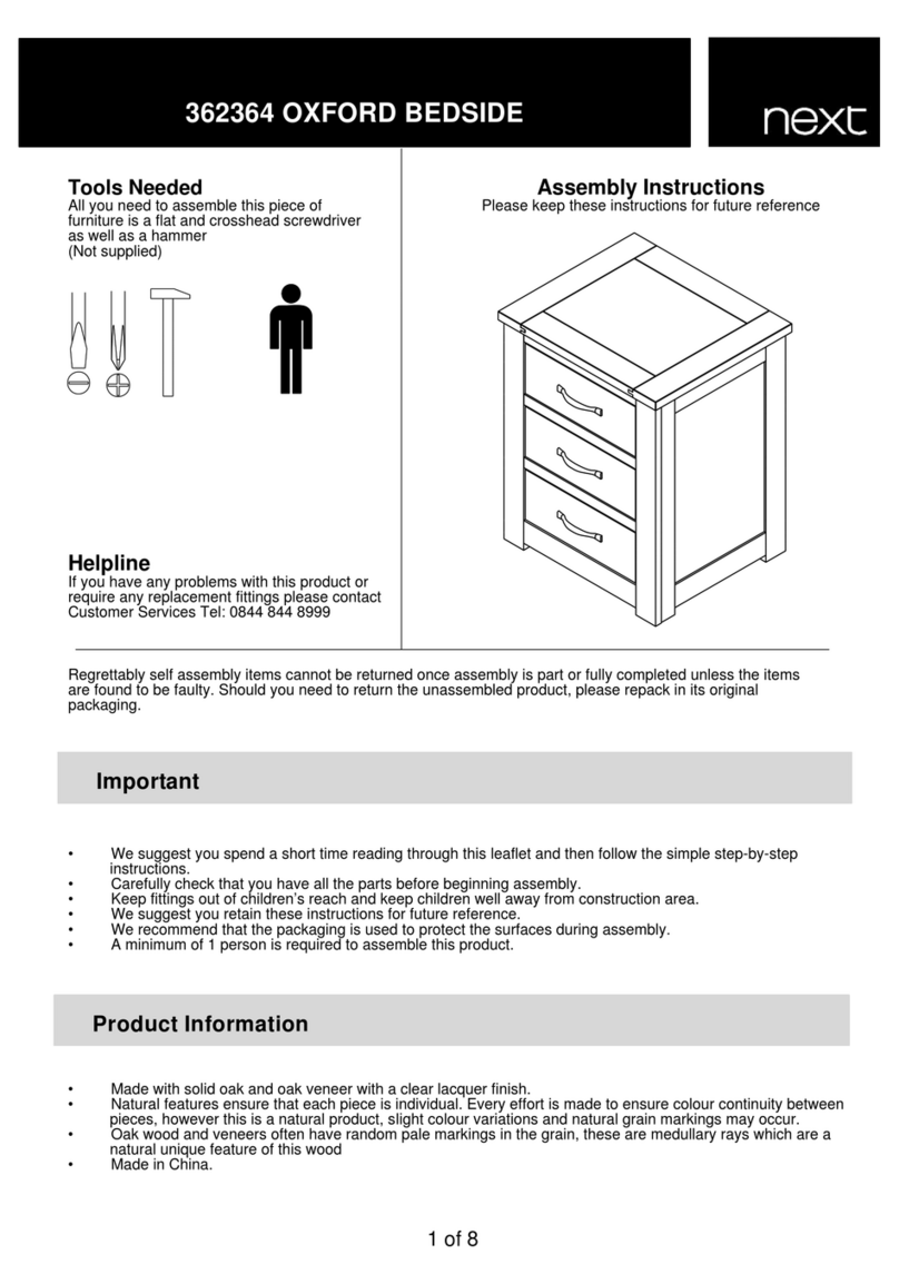Next OXFORD 362364 User manual