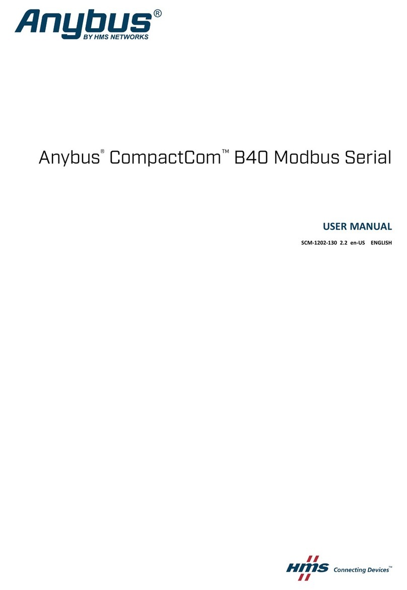 HMS Networks Anybus CompactCom B40 user manual