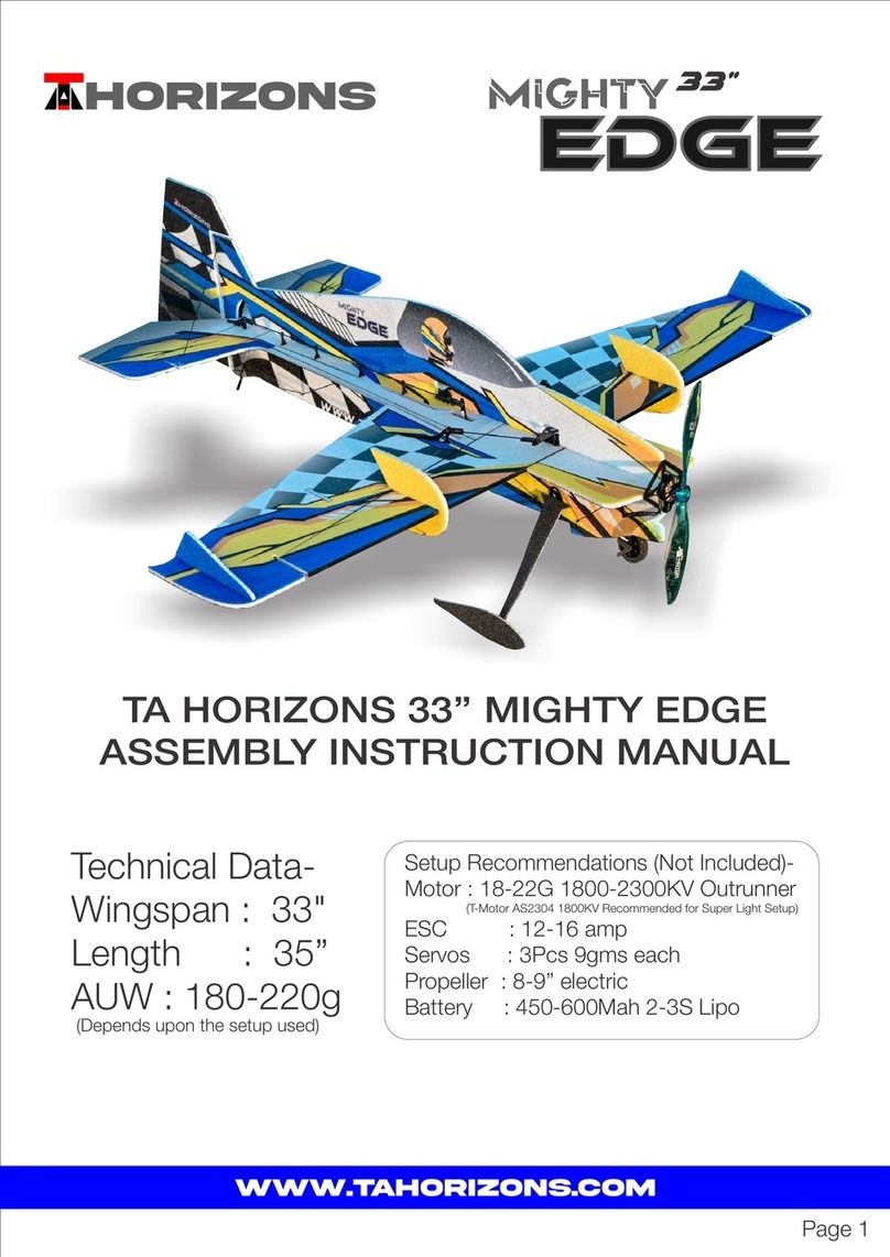 TA HORIZONS MIGHTY EDGE 33 Assembly & instruction manual