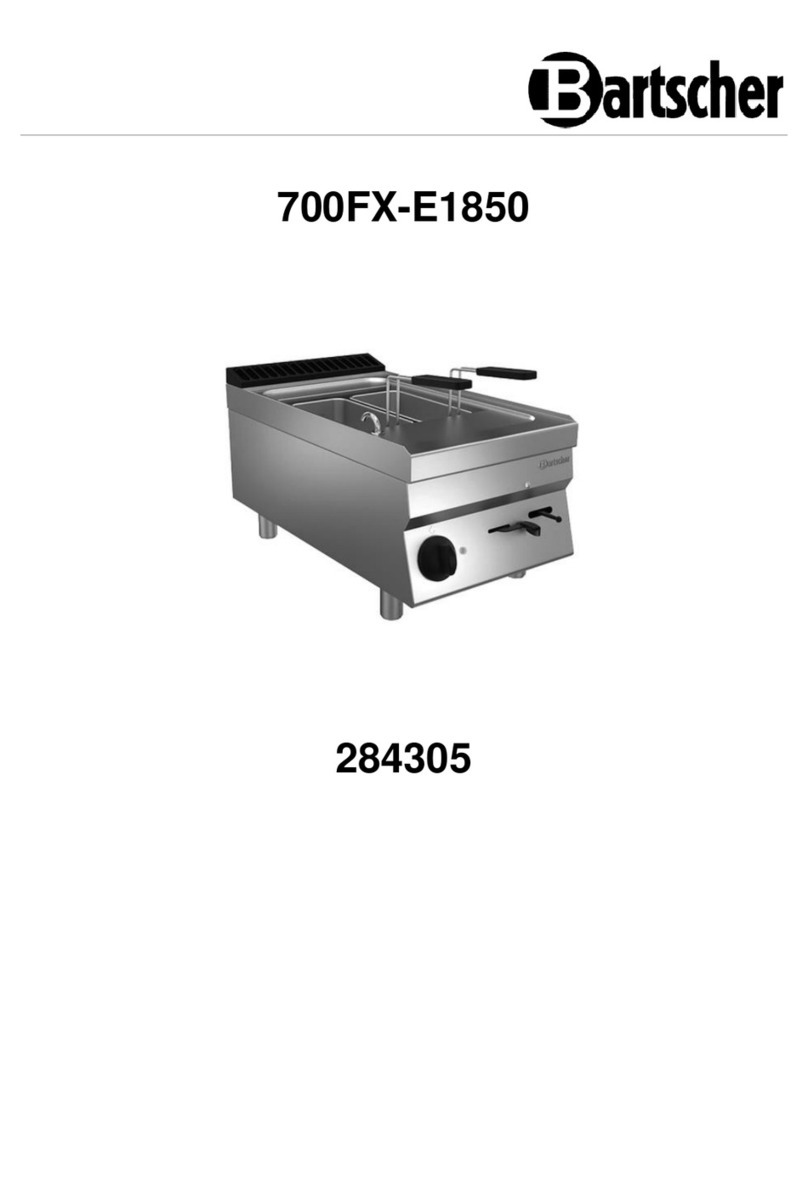 Bartscher 700FX-E1850 User manual