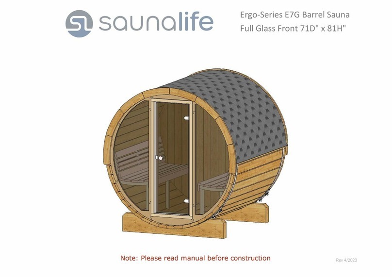 saunalife Ergo Series manual