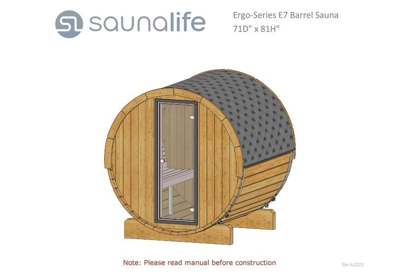 saunalife Ergo E7 Series manual saunalife Ergo E7 Series manual