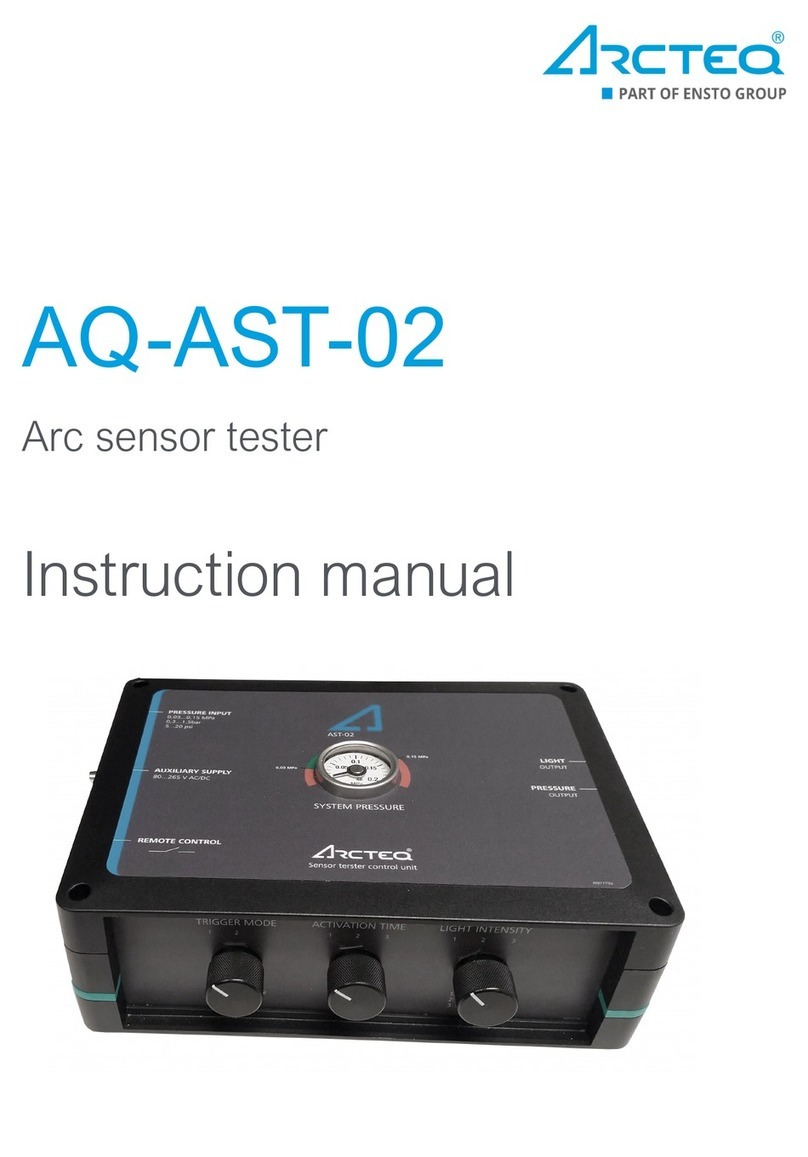 Arcteq AQ-AST-02 User manual