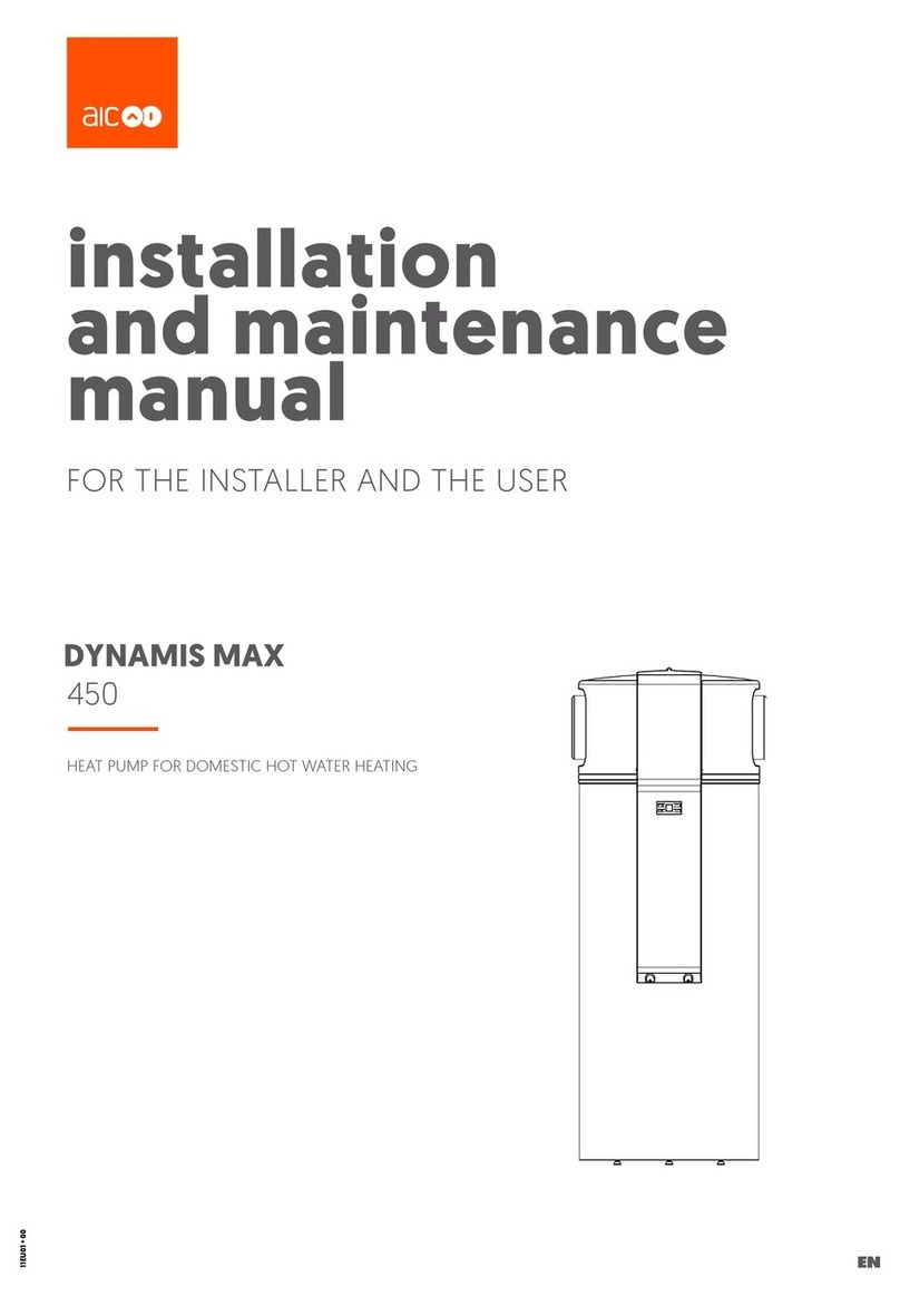 AIC DYNAMIS MAX 450 Installation and maintenance manual AIC DYNAMIS MAX 450 Installation and maintenance manual