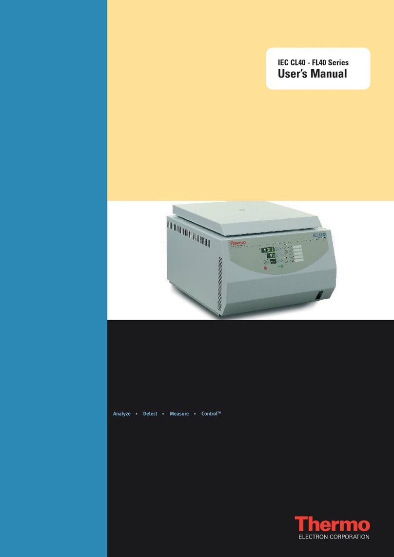 Thermo Electron IEC CL40 Series User manual