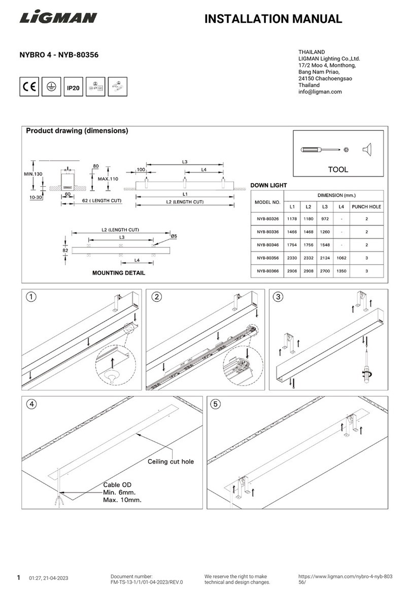 LIGMAN NYB-80356 User manual