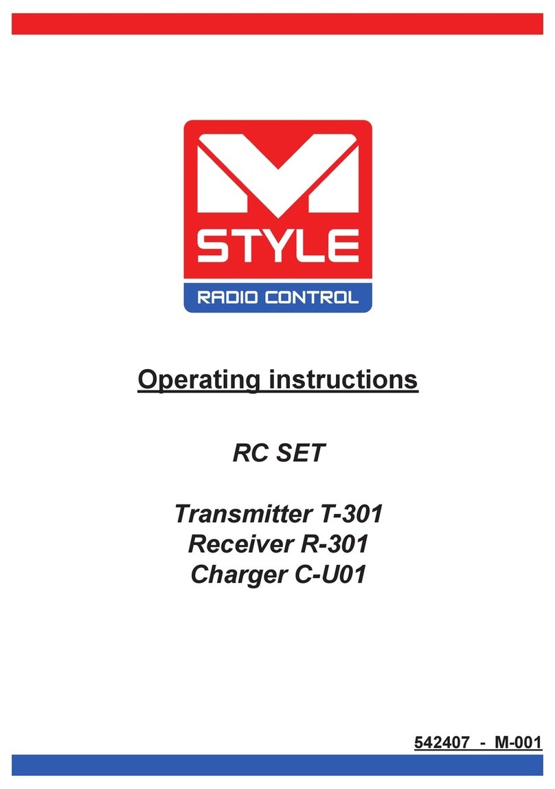 Mstyle T-301 Operating instruction Mstyle T-301 Operating instruction