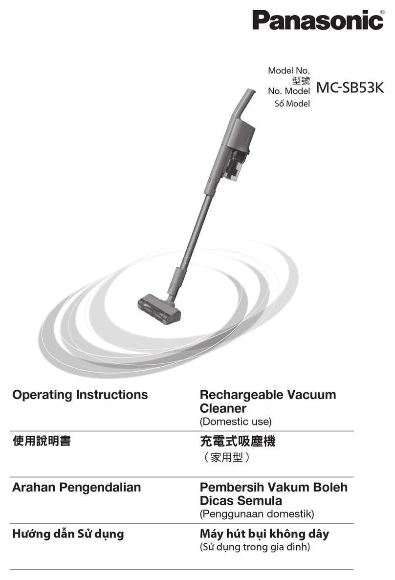 Panasonic MC-SB53KH046 operating instructions