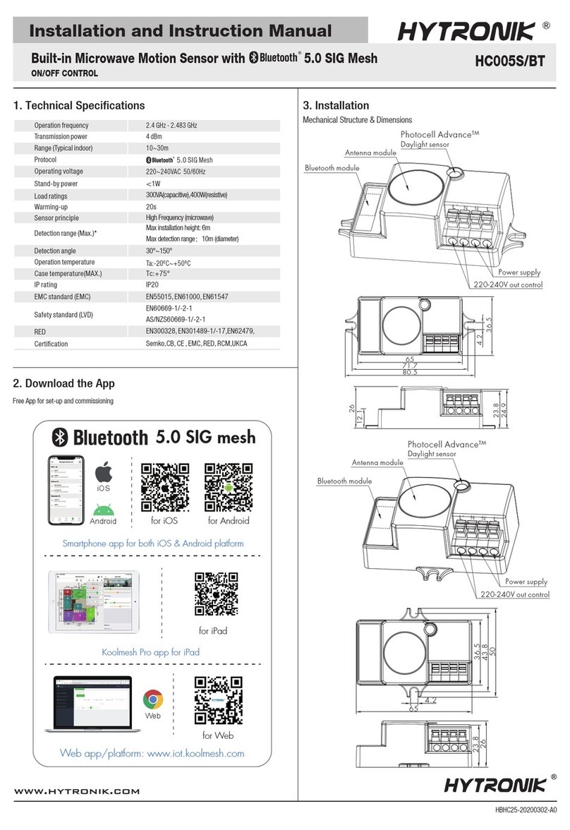 Hytronik HC005S/BT Quick guide