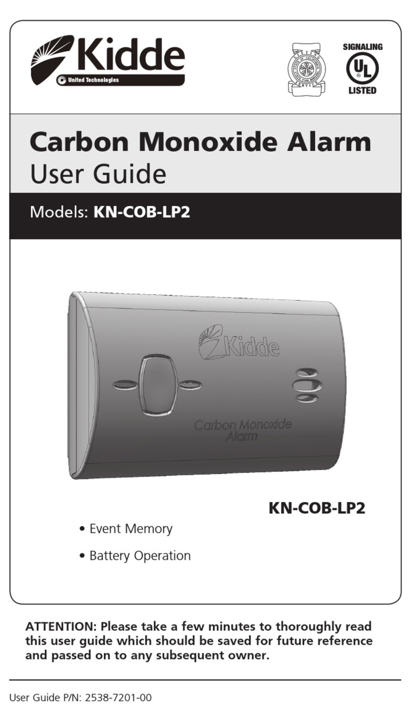 Kidde KN-COB-LP2 User manual