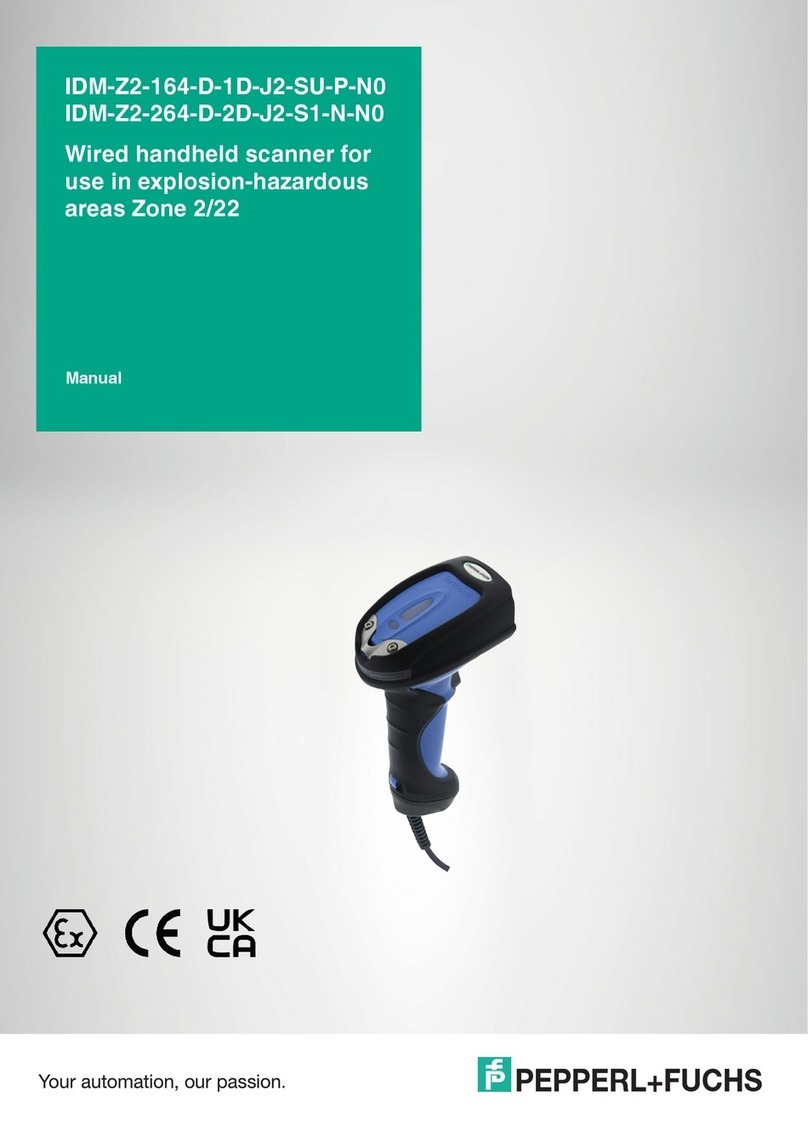 Pepperl+Fuchs IDM-Z2-164-D-1D-J2-SU-P-N0 manual