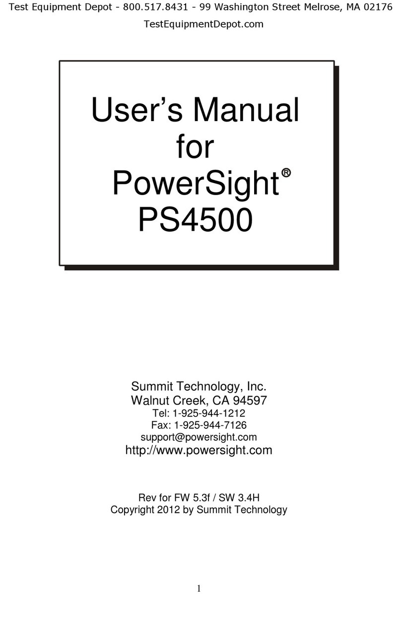 PowerSight PS4500 user manual