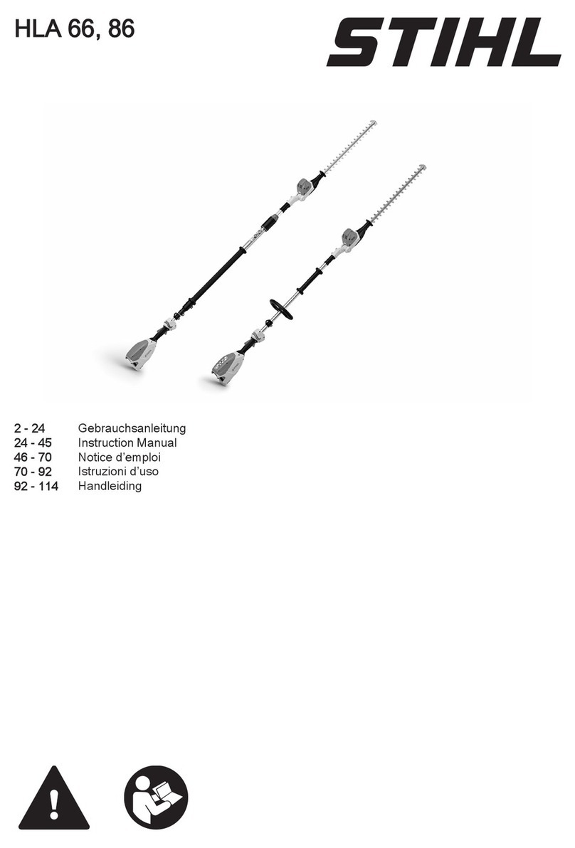 Stihl HLA 66 instruction manual