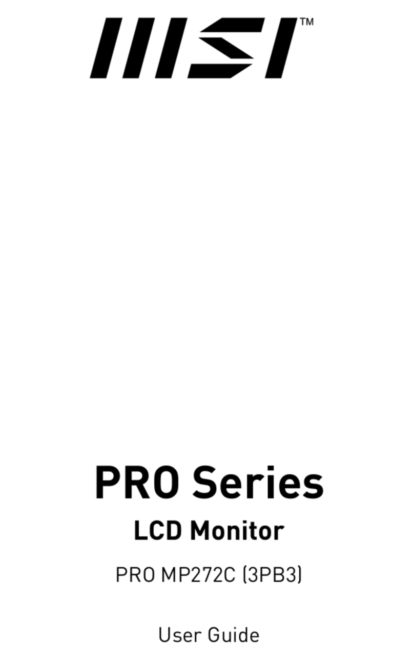 MSI PRO MP272C User manual