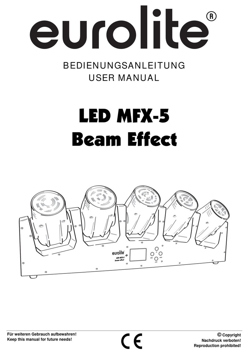 EuroLite LED MFX-5 user manual