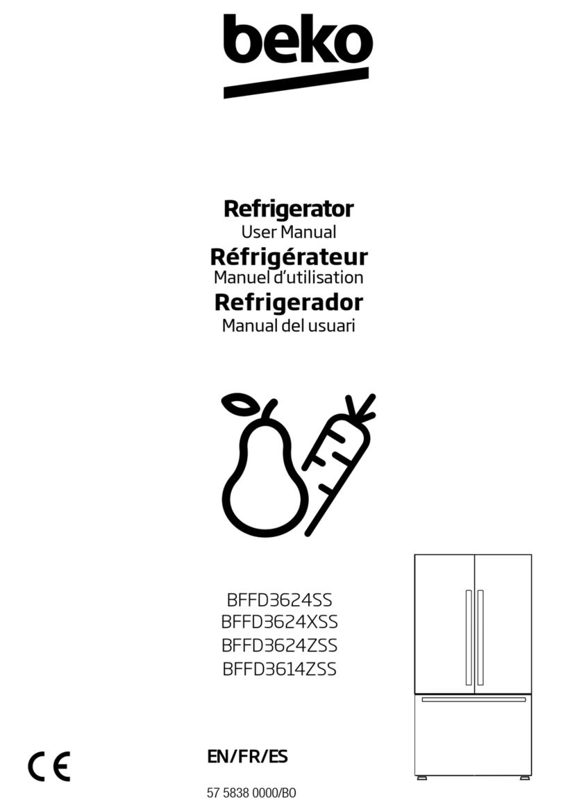Beko BFFD3614ZSS user manual
