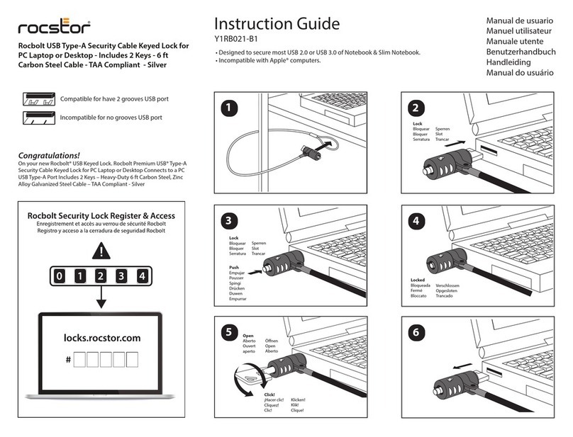 Rocstor Y1RB021-B1 Instruction guide